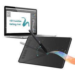 Huion Inspiroy H950P Graphics Drawing Tablet with Tilt Feature Battery-Free Pen 8192 Pressure