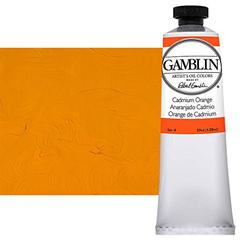Gamblin Artist's Oil Colors cadmium orange 37 ml