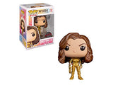 Funko Pop! Heroes: DC's Wonder Woman 1984 - Wonder Woman with Golden Armor (Metallic) Vinyl Figure, Amazon Exclusive