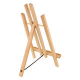 US Art Supply 14" Tall Medium Tabletop Display A-Frame Easel (12-Easels)