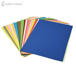 Raylinedo Handmade DIY Paper Colorful A4 Copy Paper 80GSM Origami Card Paper Child Cutting Paper