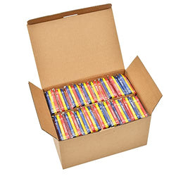 Madisi Crayons Bulk Pack, Regular Size, 3 Colors, 300 Packs, 900 Count
