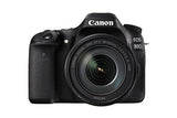 Canon EOS 80D DSLR Camera with EF-S 18-135mm f/3.5-5.6 Image Stabilization USM Lens + 58mm Wide Angle + 2.2X Telephoto Lens + 2Pcs 32GB Commander Memory Card + Battery Grip + Extra Battery + Backpack