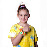 4 Colors Tie Dye Kits, Come with A Pair of Sock and A Scrunchie. Non-Toxic, Craft Dye Kits for Kids, Adults, Beginner-Friendly (Scrunchie & Sock)