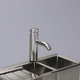 loinhgeo 1/12 Alloy Faucet Sink Model Miniature Durable Doll House Kitchen Ornament Accessory E