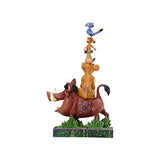 Enesco Disney Traditions by Jim Shore Lion King Stacked Characters Figurine, 8 Inch, Multicolor