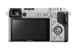 Sony Alpha a6300 Mirrorless Camera Interchangeable Lens Digital Camera with APS-C, Auto Focus & 4K Video - ILCE 6300/S Body with 3” LCD Screen - E Mount Compatible - Silver (Includes Body Only)