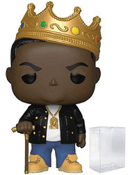 Funko Rocks: Music - Notorious B.I.G. with Crown Pop! Vinyl Figure (Includes Compatible Pop Box Protector Case)