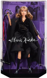 Barbie Doll, Stevie Nicks for the Barbie Music Collector Series, Barbie Signature, Black Velvet and Chiffon Dress, Tambourine