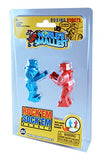 World's Smallest Rockem Sockem Robots - Miniature Version of The Classic Game - Fully Playable Official Replica of The Original - Blue and Red Boxing Robots Game