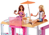 Barbie 3-Story House with Pop-Up Umbrella