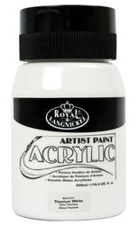 Royal & Langnickel Essentials Acrylic Jar Paint, 500ml, Titanium White