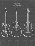 Guitar Tab Notebook: My Guitar Tablature Book - Blank Music Journal for Guitar Music Notes - More than 140 Pages