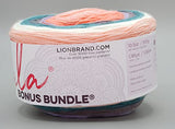 Lion Brand Yarn Mandala Bonus Bundle Yarn, Pegasus