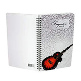 Guitar Songwriting Notebook, Staff and Lyric Paper, Chord and Scale Charts Wire Bound