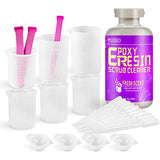 1 Gallon Epoxy Resin Crystal Clear Kit + Silicone Measuring Cups for Resin with Resin Cleaner KIt