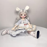 SISON BENNE BJD Doll 1/6 SD Dolls 11.8 Inch Ball Jointed Doll DIY Toys with Clothes Outfit Shoes Wig Hair Makeup,Best Gift for Girls Kids Children (39#)