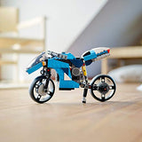 LEGO Creator 3in1 Superbike 31114 Toy Motorcycle Building Kit; Makes a Great Gift for Kids Who Love Motorbikes and Creative Building, New 2021 (236 Pieces)