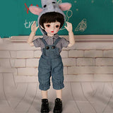 HGFDSA BJD 1/6 Doll 26Cm 10.2 Inches Full Set Makeup Lovely and Delicate Birthday Doll Toy Doll Girl Child Joints Movable Doll Gift