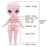 ICY Fortune Days 13cm Ball Joint Doll Anime Style OB11 Action Humanoid Gift Decoration Set（Libra）