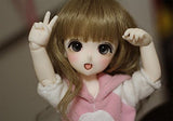 Zgmd 1/6 BJD Doll Cute Teeth Girl with Face Make up