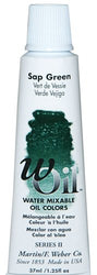 Weber wOil 37ml Water Mixable Oil Color, Sap Green