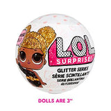 LOL Surprise Glitter Series Style 4 Dolls- 3 Pack, Each with 7 Surprises Including Outfits Accessories, Re-Released Collectible Gift for Kids, Toys for Girls and Boys Ages 4 5 6 7+ Years Old