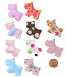 HipGirl DIY Bows, Flowers and Embellishments (10 Pairs 1.5" Hip Scottie