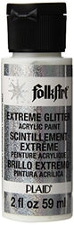 FolkArt Extreme Glitter Acrylic Paint in Assorted Colors (2 oz), 2796, Hologram (XGLT-2796)