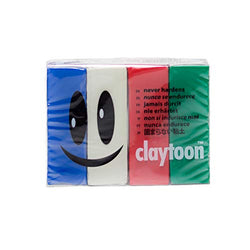 Van Aken International – Claytoon – Non-Hardening Modeling Clay – VA18162 – Holiday – Blue,