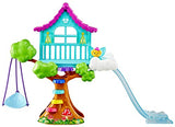 Barbie Dreamtopia Chelsea Fairy Doll and Fairytale Treehouse Playset with Seesaw, Swing, Slide, Pet and Accessories, Gift for 3 to 7 Year Olds