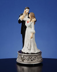 Phantom of the Opera Phantom & Christine 25 Yrs Figurine Music Box 2012