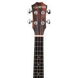 Kadence Ukulele 24" Concert Size Speical Wood Ukulele (Black Wood)