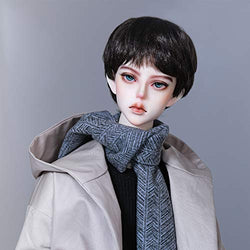 MEESock Handsome 1/3 BJD Doll 72cm 28.34in SD Dolls Ball Jointed Doll Handmade Resin DIY Toys with Full Set Clothes Shoes Wig Makeup, Best Gift for Girls