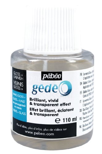 Pebeo Gedeo Glossand Solvent Phase Varnish, 110ml
