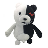 MAGGIFT monobear Plush Black White Bear Stuffed Plush Doll Toy