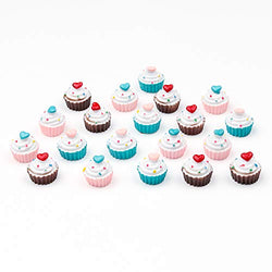 AMOBESTER Dollhouse Miniature Food Cupcake Dollhouse Decoration Kitchen Cupcakes