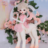 KLMB BJD Doll 1/6 Fashion Centaur Animal Body Jointed Action Figure Cute Makeup Dress Up Model Collection Birthday Christmas Halloween Valentine's Birthday Wedding Gift 32Cm Toys