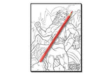 Greek Mythology: An Adult Coloring Book with Powerful Greek Gods, Beautiful Greek Goddesses, Mythological Creatures, and the Legendary Heroes of Ancient Greece