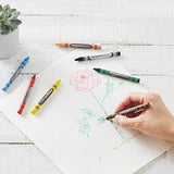 Amazon Basics Washable Crayons - 8 Assorted Colors, 12-Pack