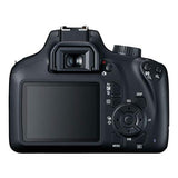 Canon EOS 4000D / Rebel T100 Digital SLR Camera Body w/Canon EF-S 18-55mm f/3.5-5.6 Lens 3 Lens DSLR Kit Bundled with Complete Accessory Bundle + 64GB + Flash + Case & More - International Model