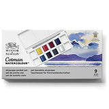 Winsor & Newton Cotman Watercolor Paint Set, Skyscape 8 Half Pans, Sky Landscapes