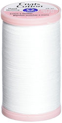 COATS & CLARK S980-0100 Hand Quilting Cotton Thread, 350-Yard, White