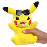 Pokémon 8" Pikachu with Sunglasses Plush - Officially Licensed - Quality & Soft Stuffed Animal Toy - Add Pikachu to Your Collection! - Great Gift for Kids, Boys, Girls & Fans of Pokemon