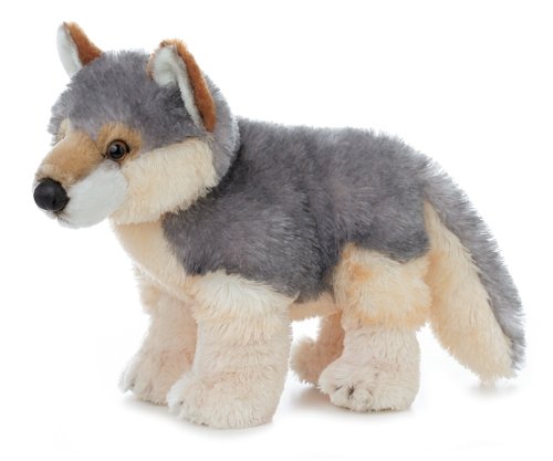 Aurora World Flopsie Plush Wily Wolf, 12"