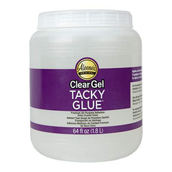 Aleene's Clear Gel, 64fl Oz Tacky Glue, 64 FL OZ, 64 FL OZ