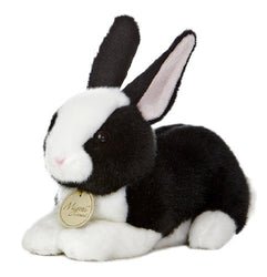 Aurora World Miyoni Dutch Bunny Black and White 8" Plush