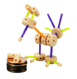 World's Smallest Tinker Toys, Multicolor, Model:543