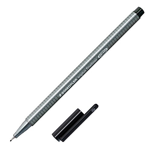 Staedtler Triplus Fineliner Marker Pen - 0.3 mm - Black