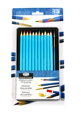 Royal & Langnickel Small Tin Watercolor Pencil Art Set